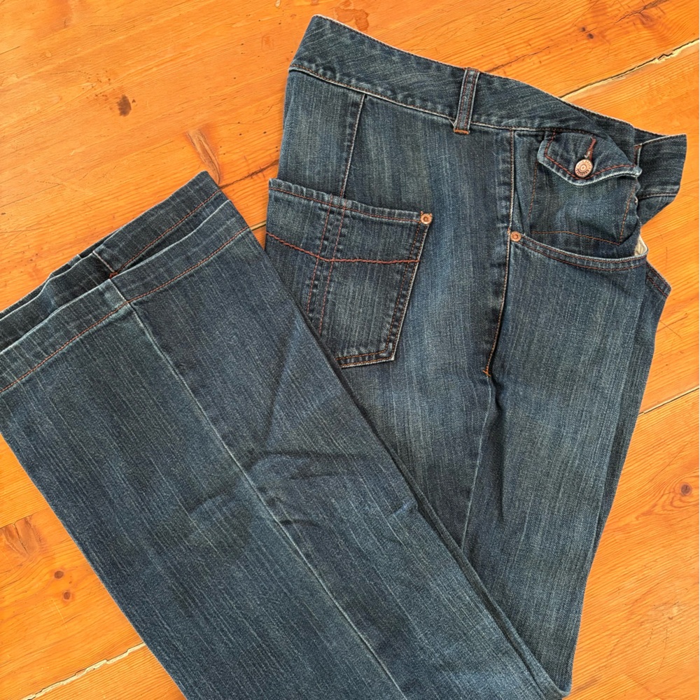 Eddie Bauer Dark Blue Flare Jeans